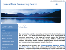 Tablet Screenshot of jamesrivercounseling.com